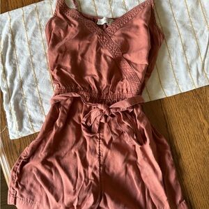 Abercrombie & Fitch Terracotta Romper